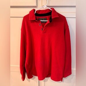 True Grit Red Pullover Fleece